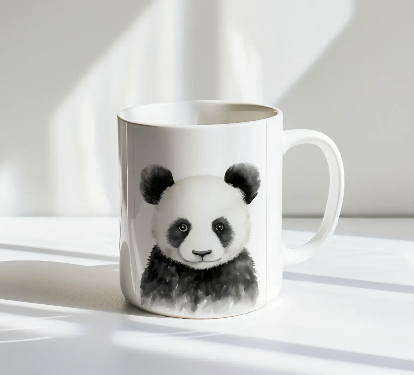 Panda ceramic mug by IamHomeStudio