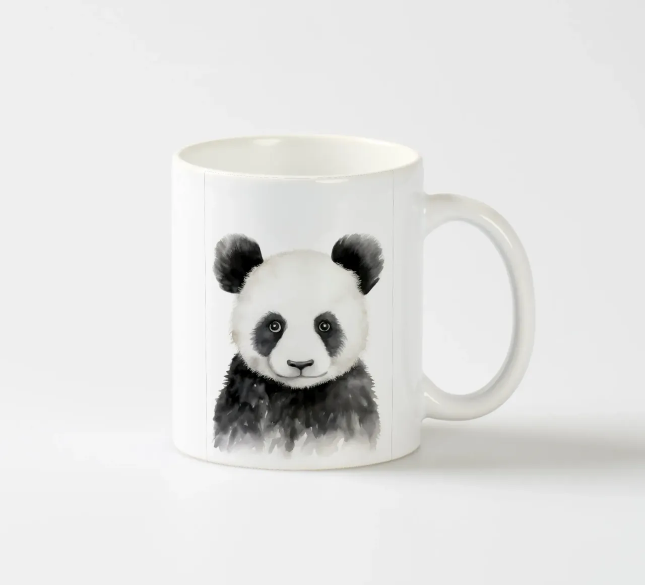 Panda tazza in ceramica da Olga Wildrose