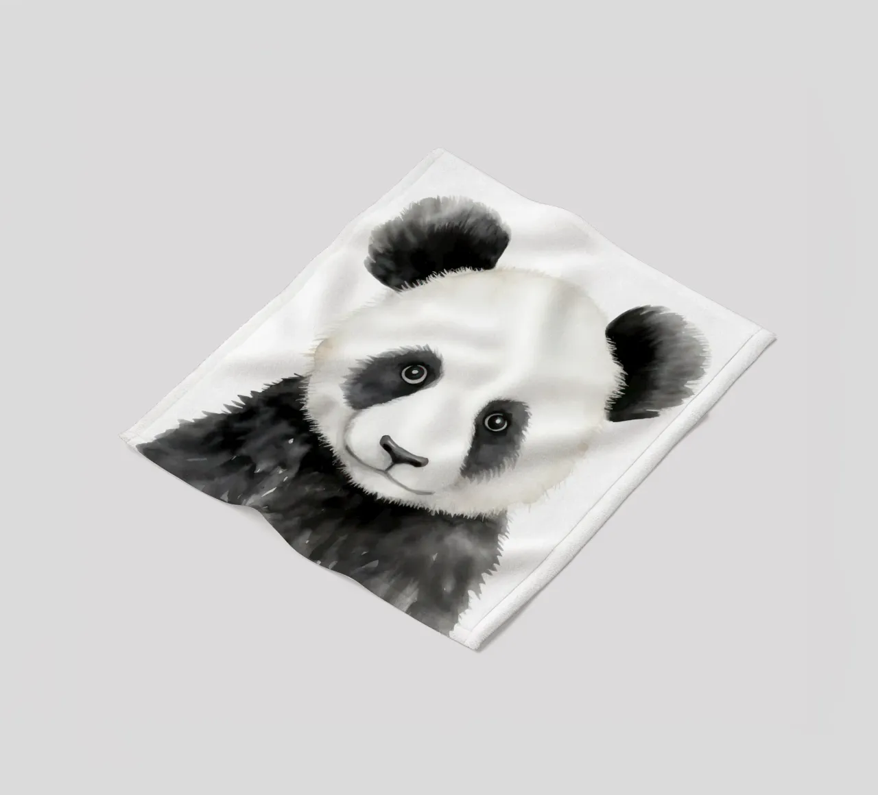 Panda coperta in pile da Olga Wildrose