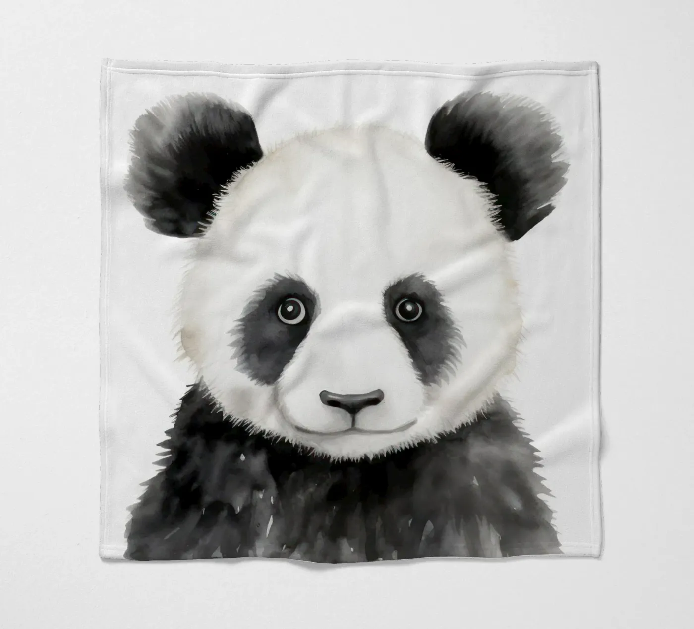 Panda plaid polaire de IamHomeStudio