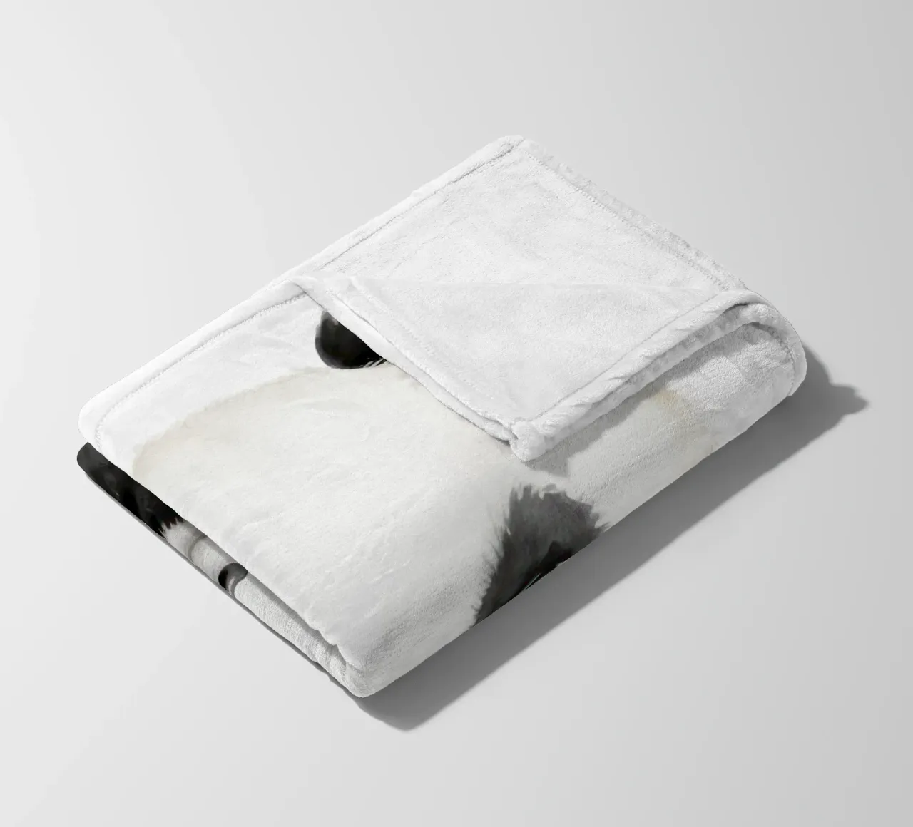 Panda fleecedeken van IamHomeStudio