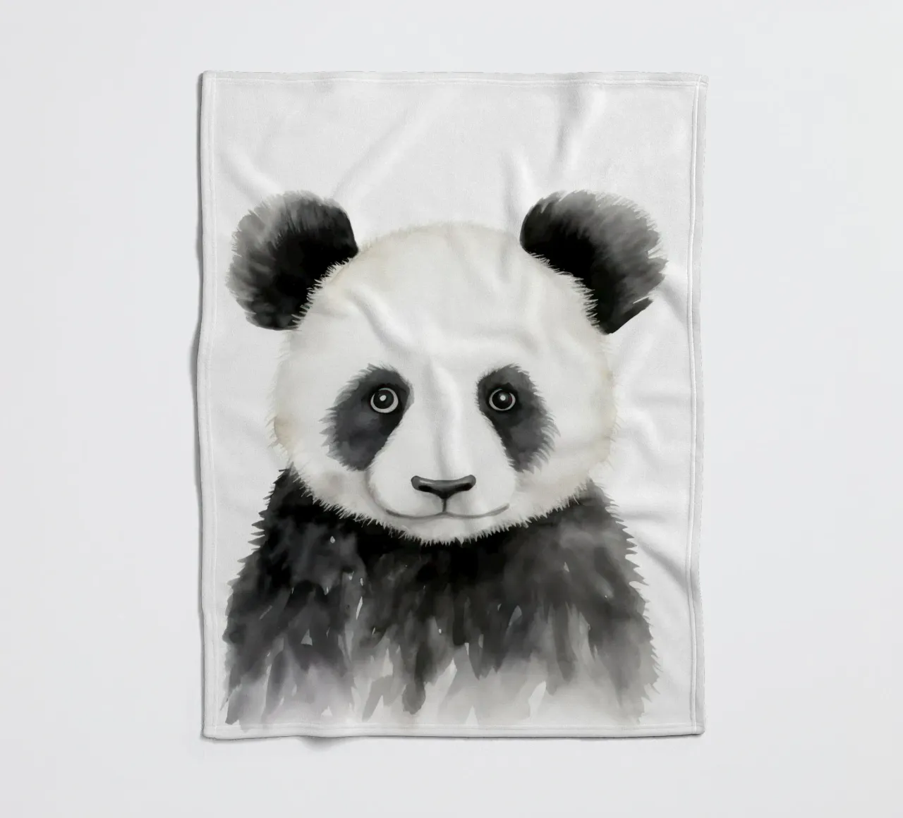 Panda coperta in pile da Olga Wildrose