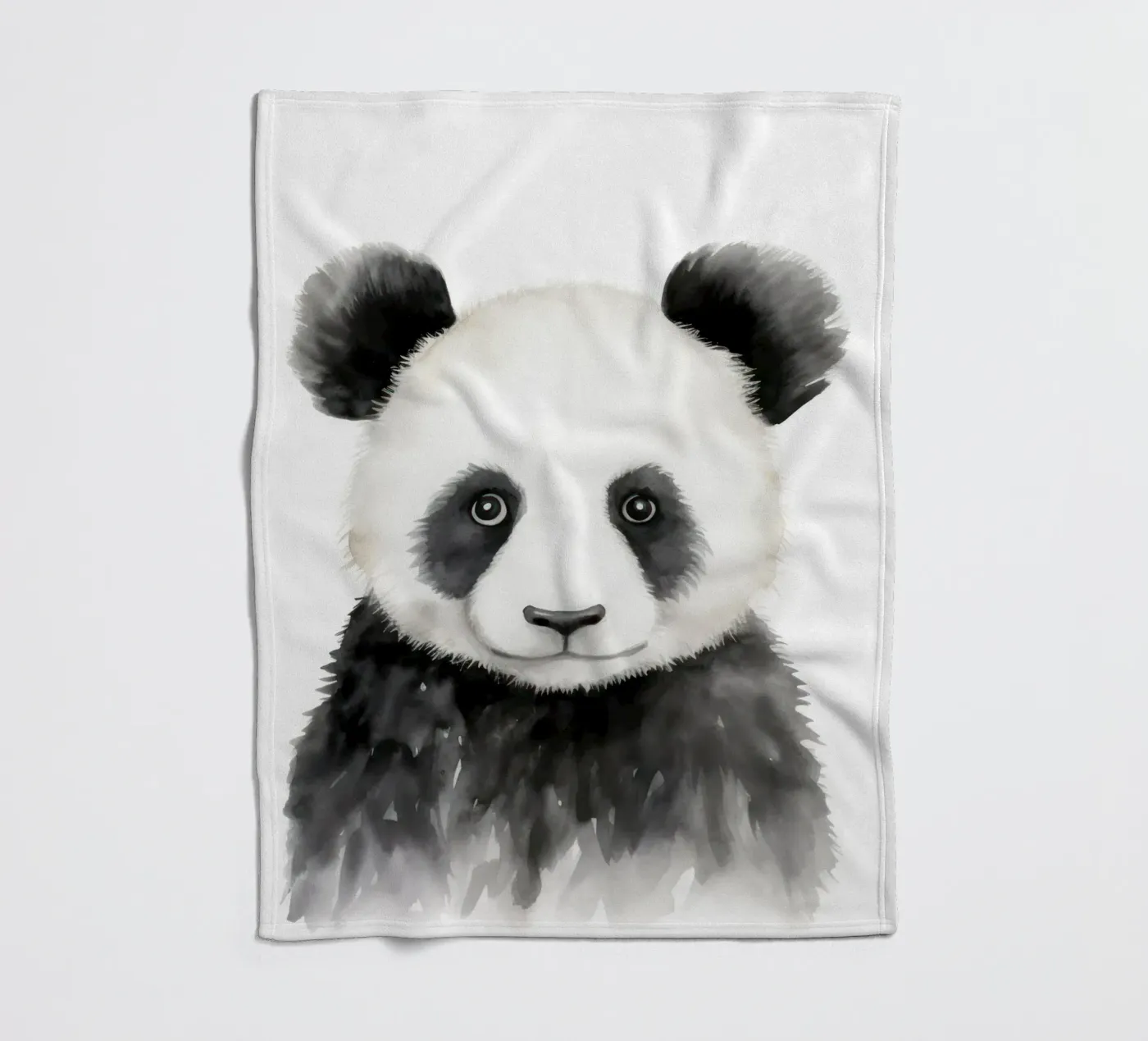 Panda plaid polaire de IamHomeStudio