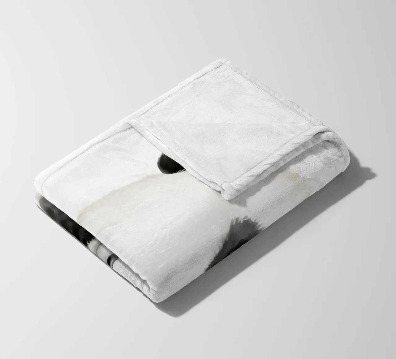 Panda fleecedeken van IamHomeStudio