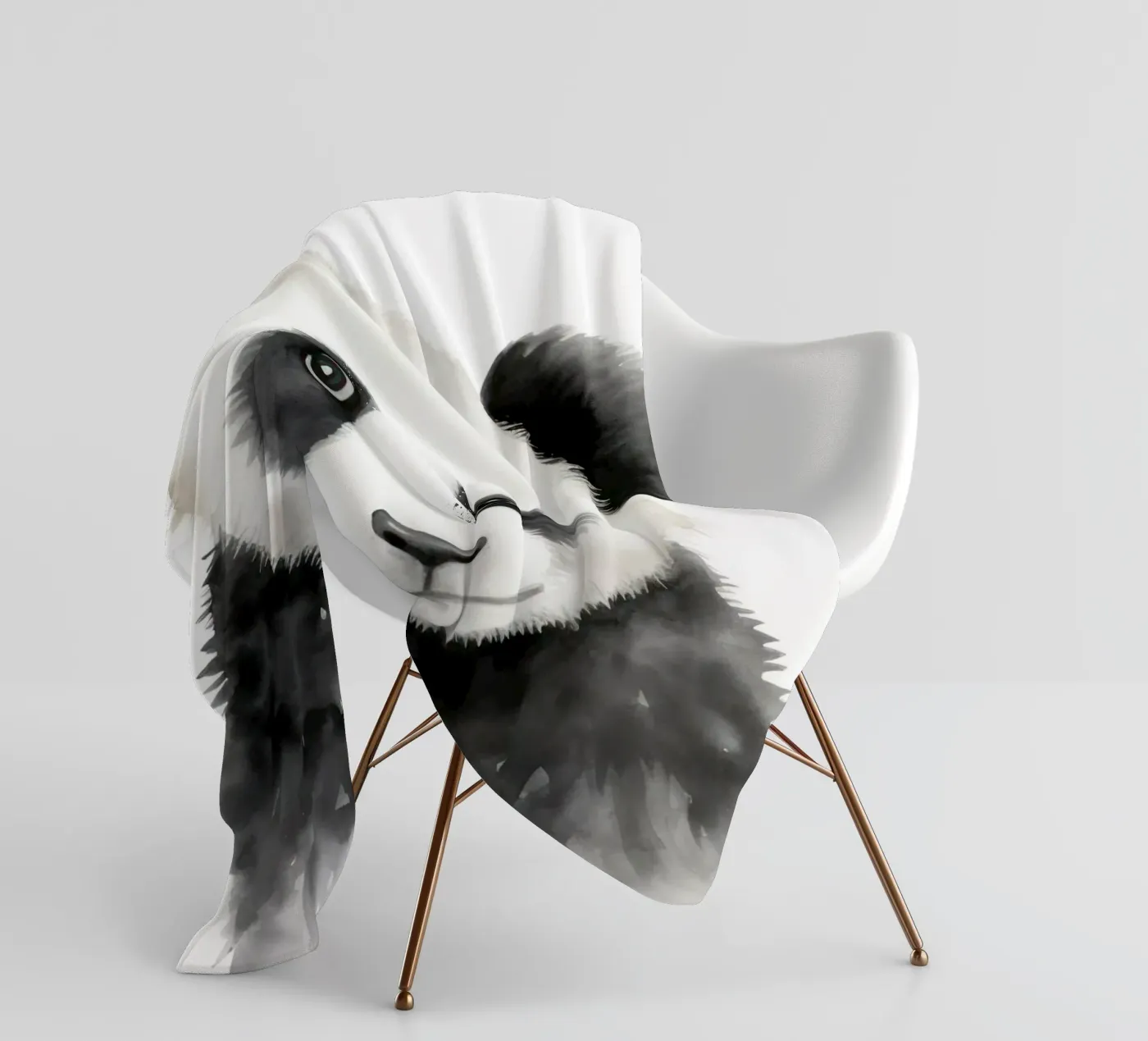 Panda coperta in pile da IamHomeStudio