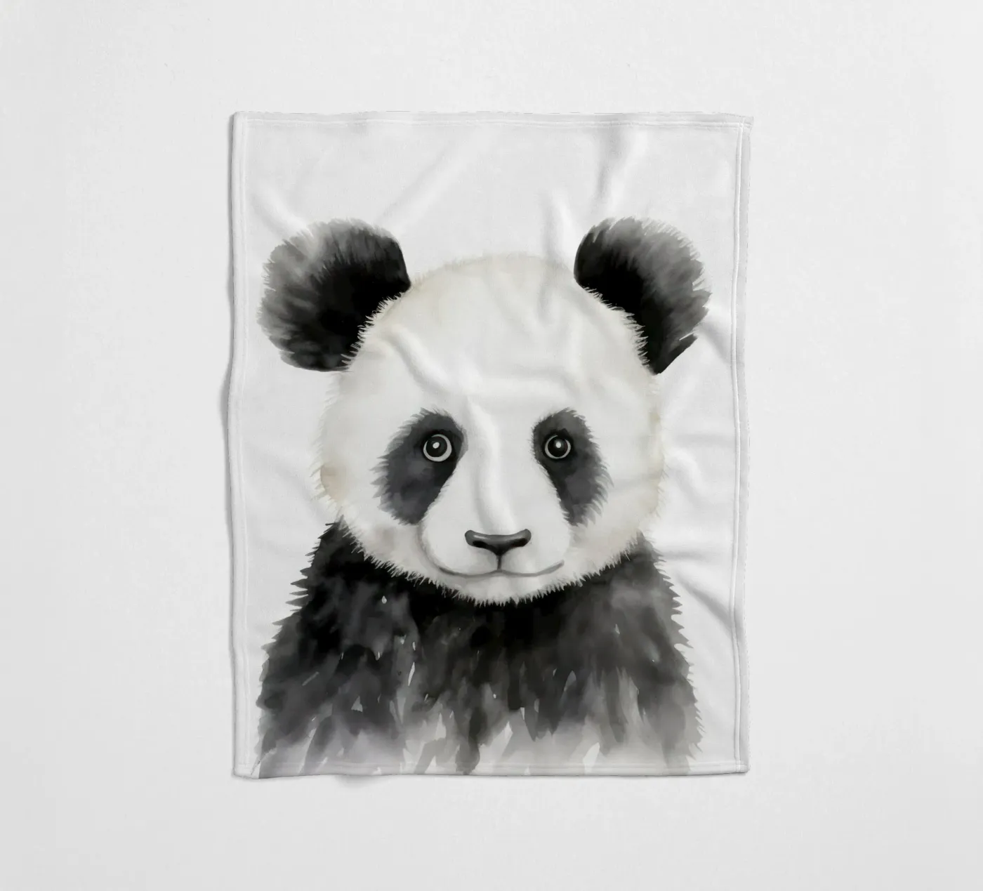 Panda plaid polaire de IamHomeStudio