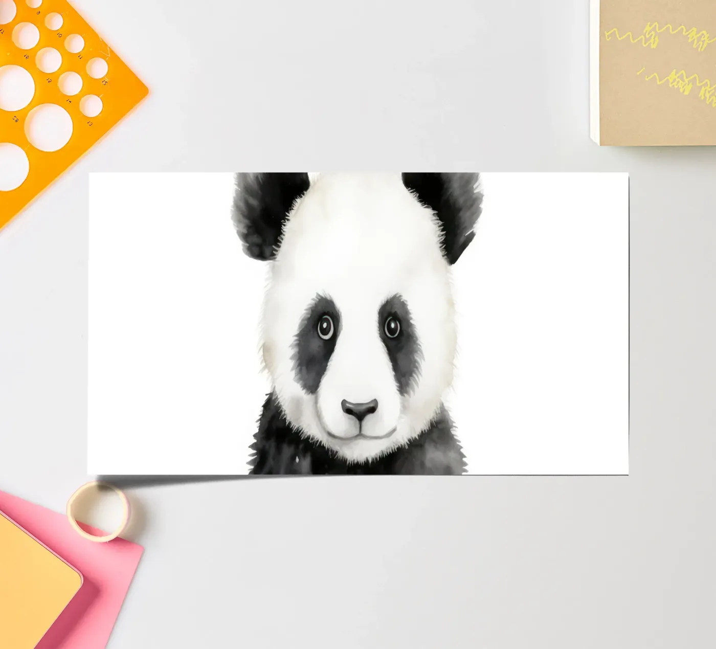 Panda sticker sheet by IamHomeStudio
