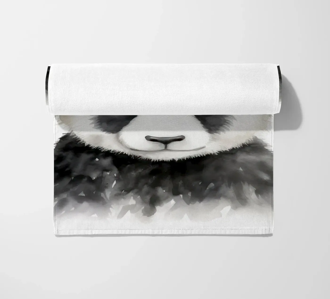 Panda beach towel by IamHomeStudio