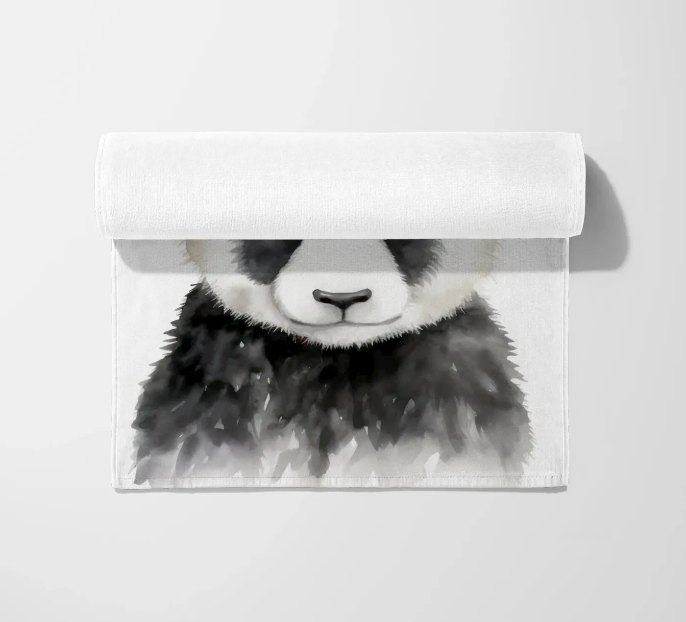 Panda beach towel by IamHomeStudio