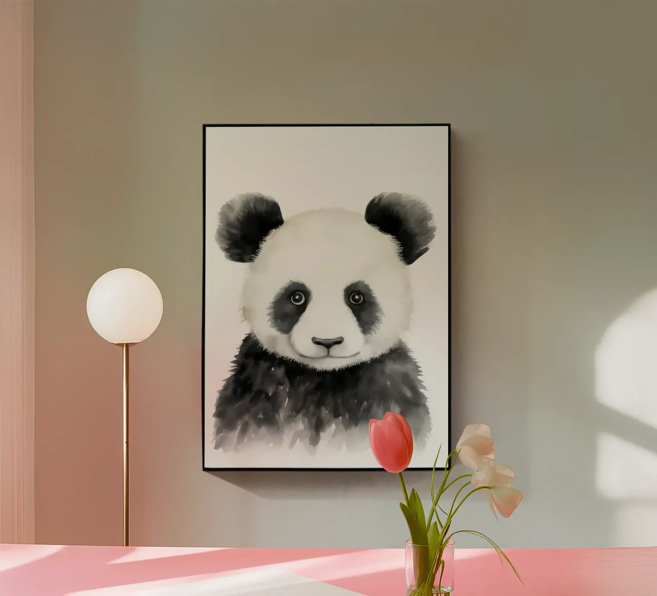 Panda plexiglass da IamHomeStudio