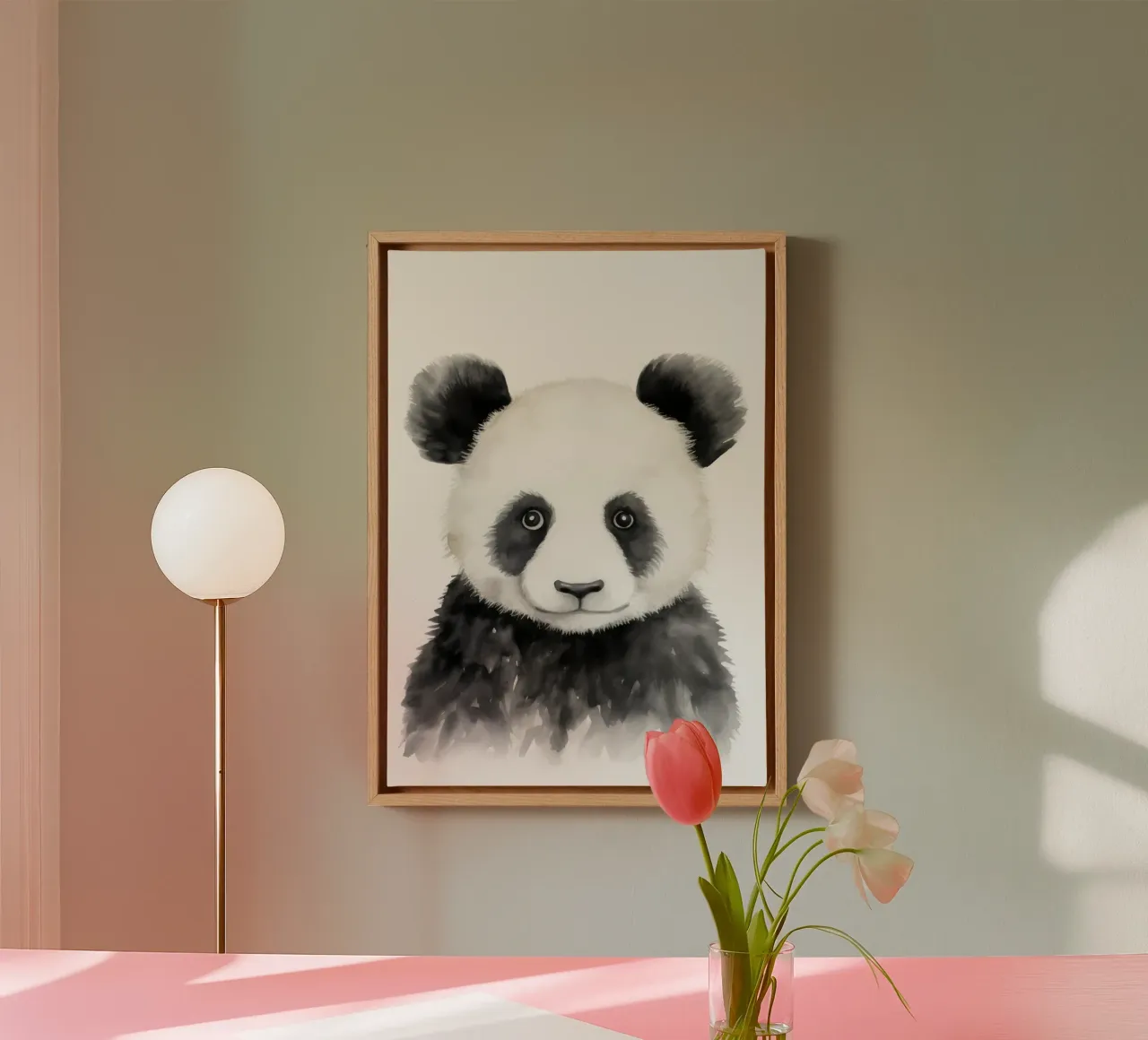 Panda tela da IamHomeStudio