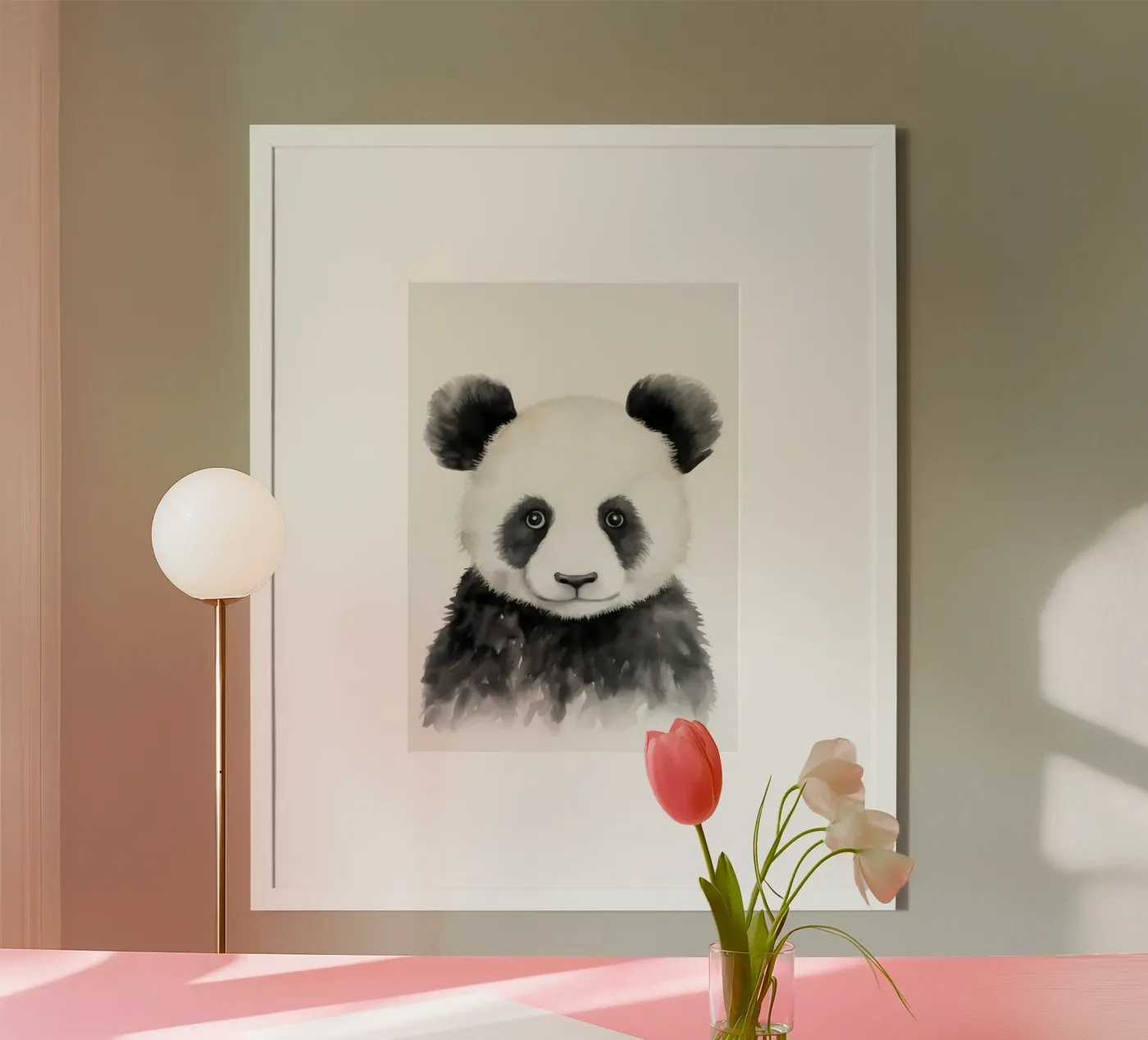 Panda poster van IamHomeStudio
