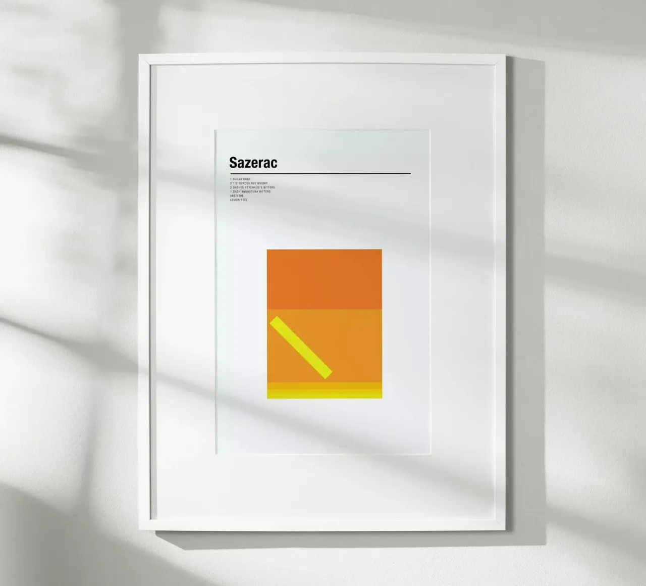 Sazerac poster da Nick Barclay