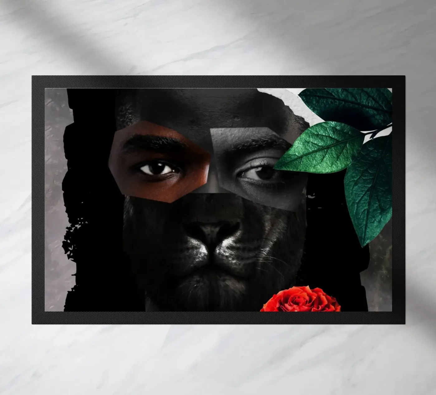 Afro Eternity doormat by Mathudace Créas