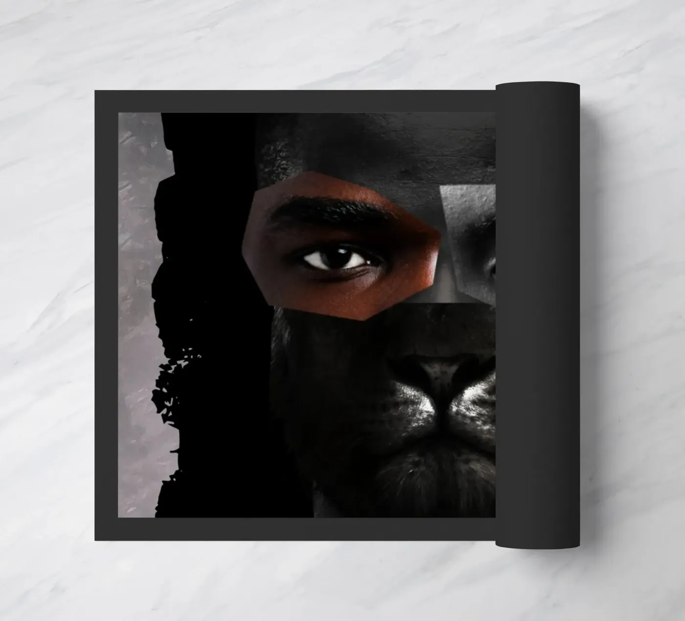 Afro Eternity doormat by Mathudace Créas