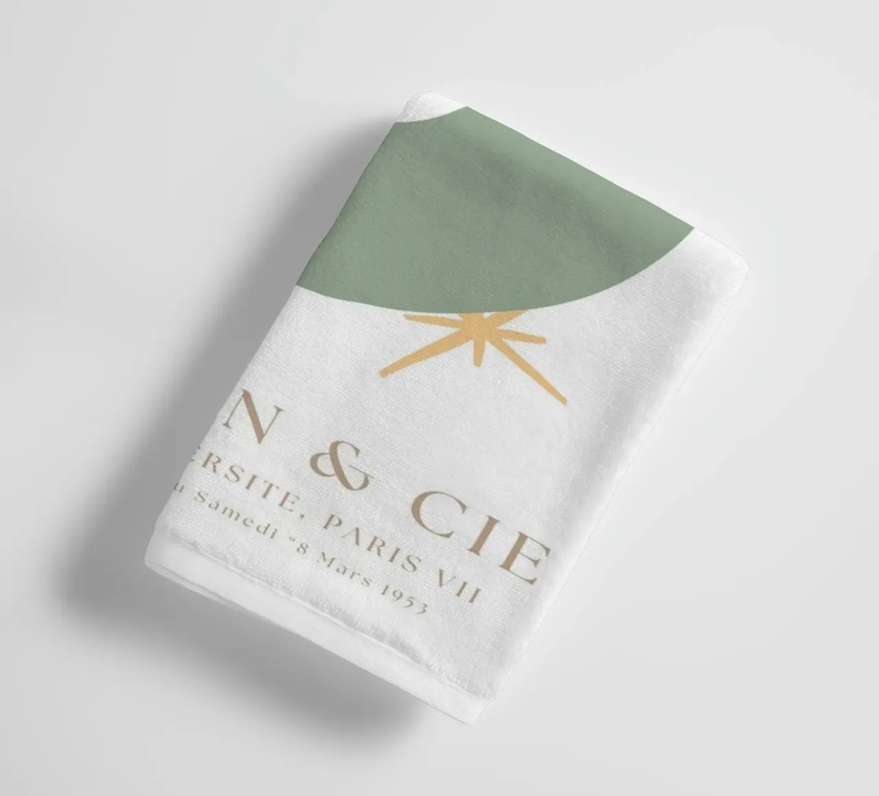 Sage Green Henri Matisse Abstract Print Handtuch von pdigitalprints