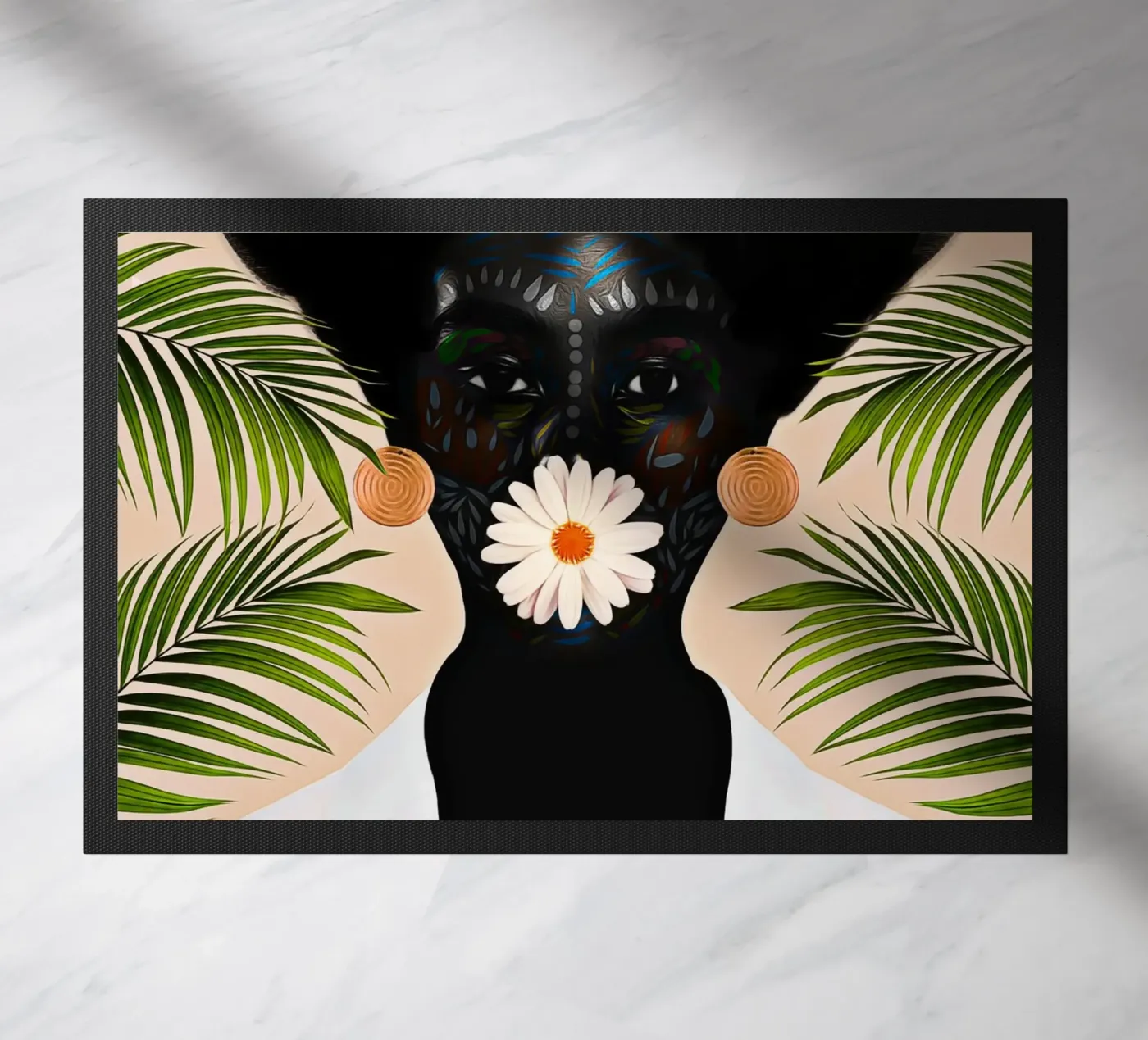 Afro Gallery deurmat van Mathudace Créas