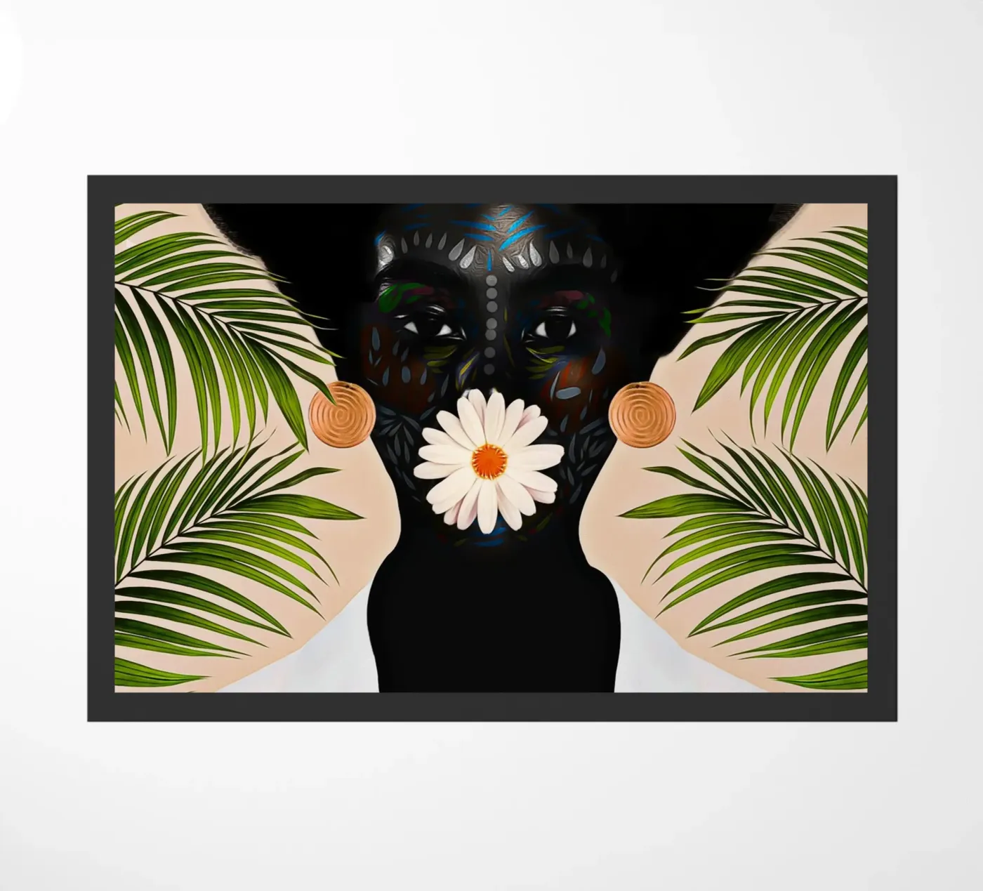 Afro Gallery deurmat van Mathudace Créas