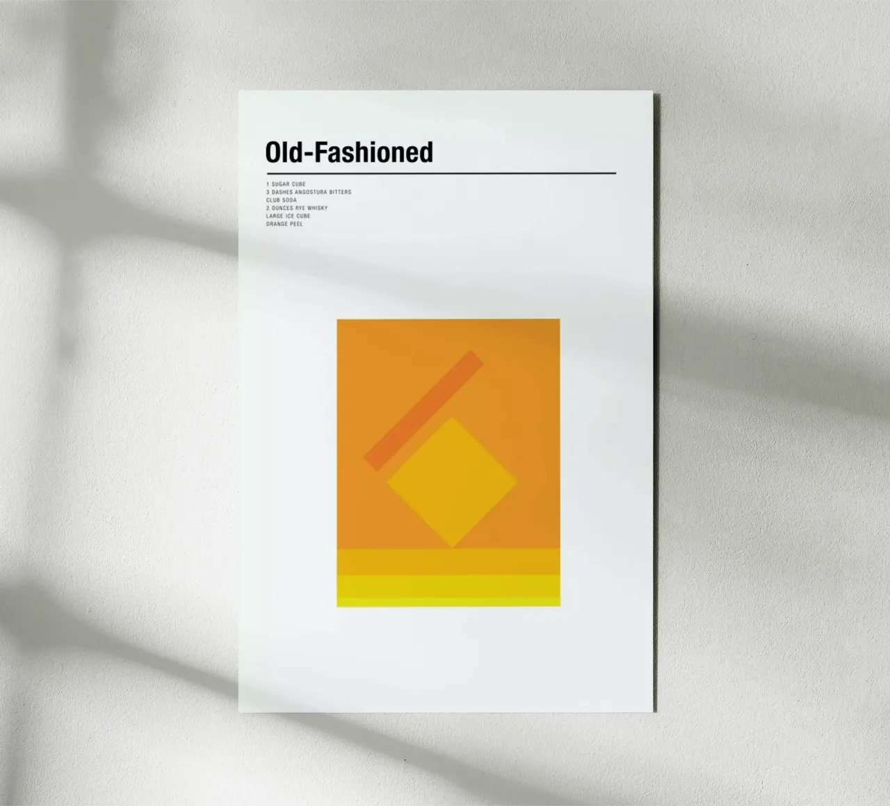 Old Fashioned alluminio dibond da Nick Barclay