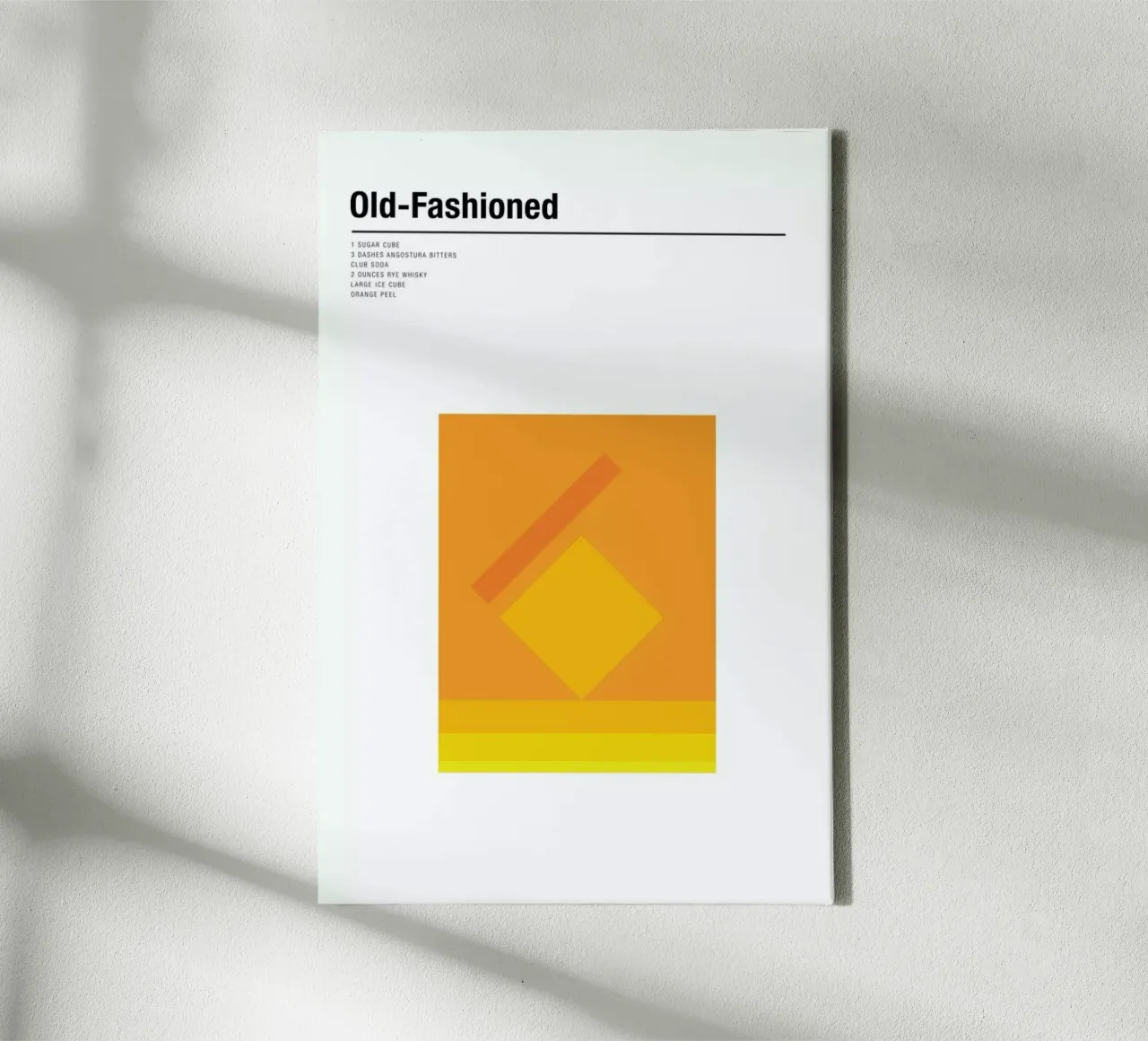 Old Fashioned tela con Cornice a cassetta da Nick Barclay