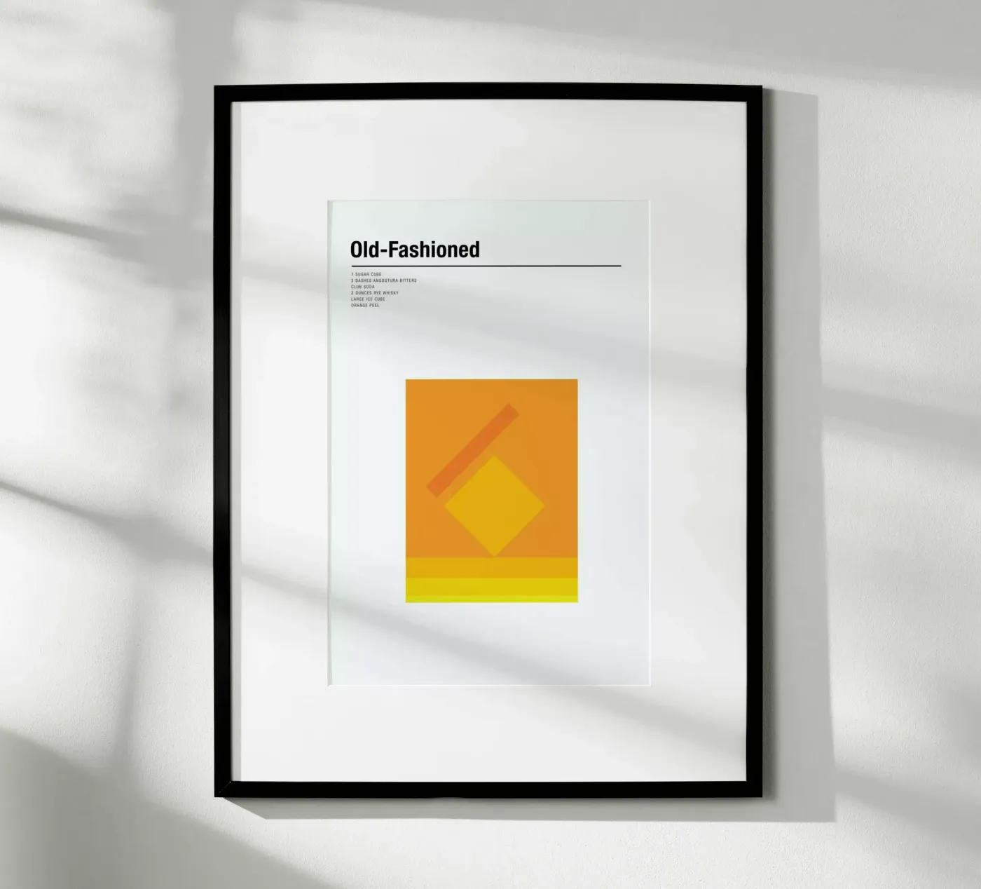 Old Fashioned poster by Nick Barclay