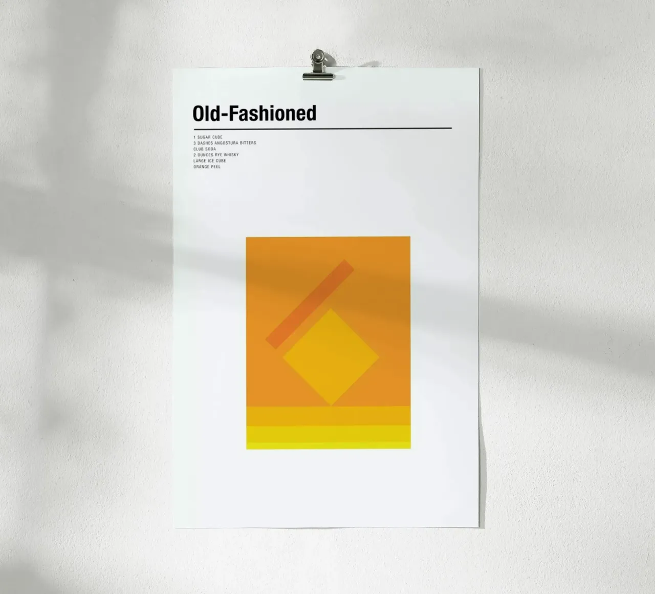 Old Fashioned poster da Nick Barclay