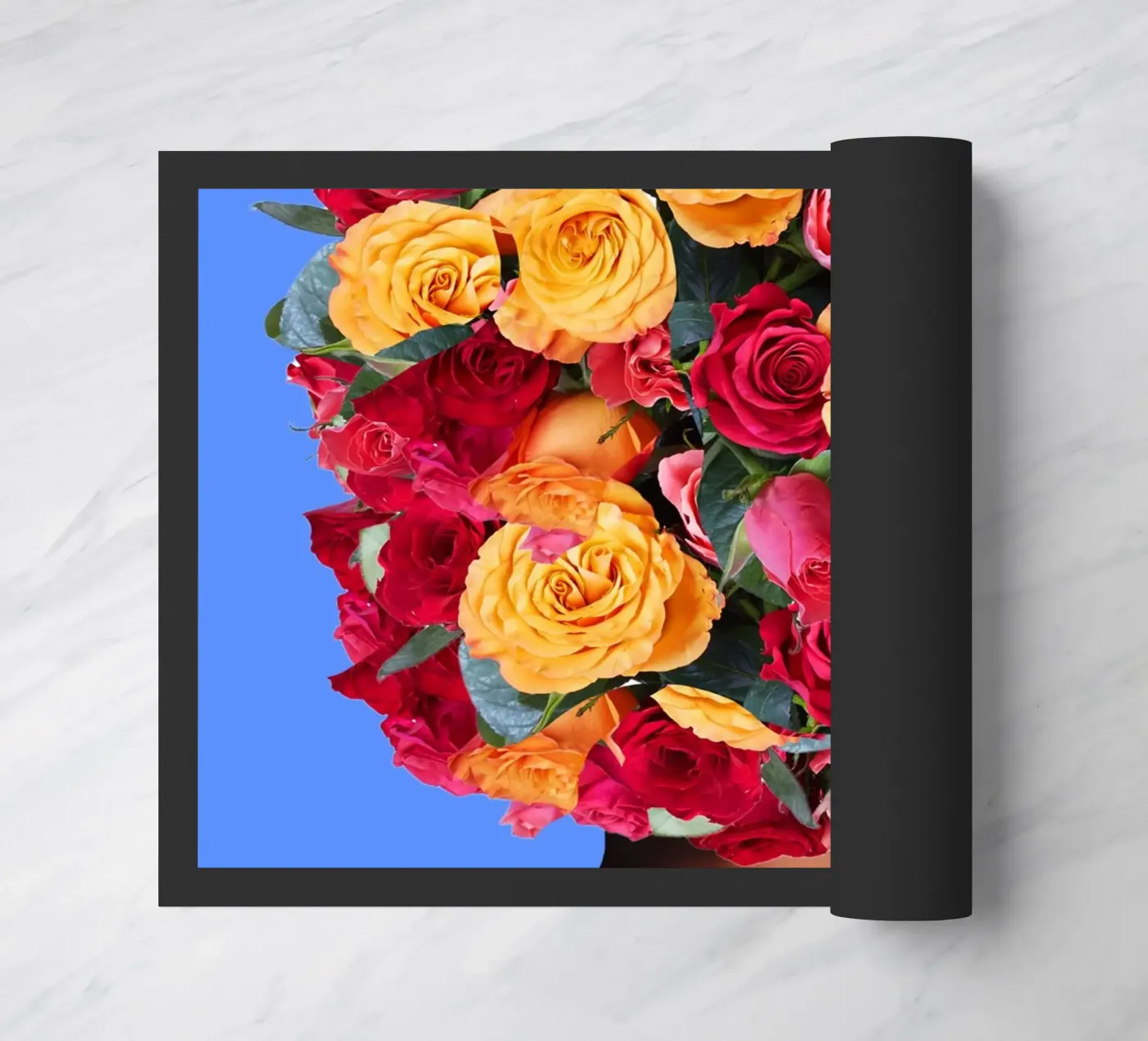 Afro Threads Fußmatte von Mathudace Créas