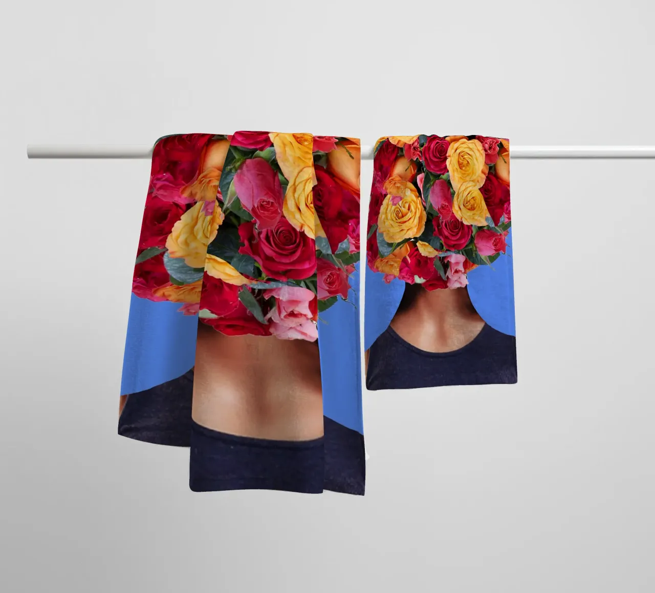 Afro Threads asciugamano da bagno da Mathudace Créas