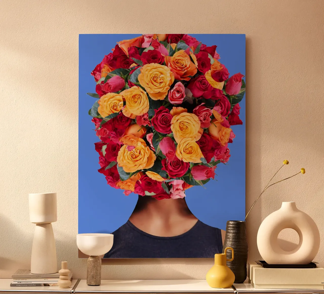 Afro Threads alluminio dibond da Mathudace Créas