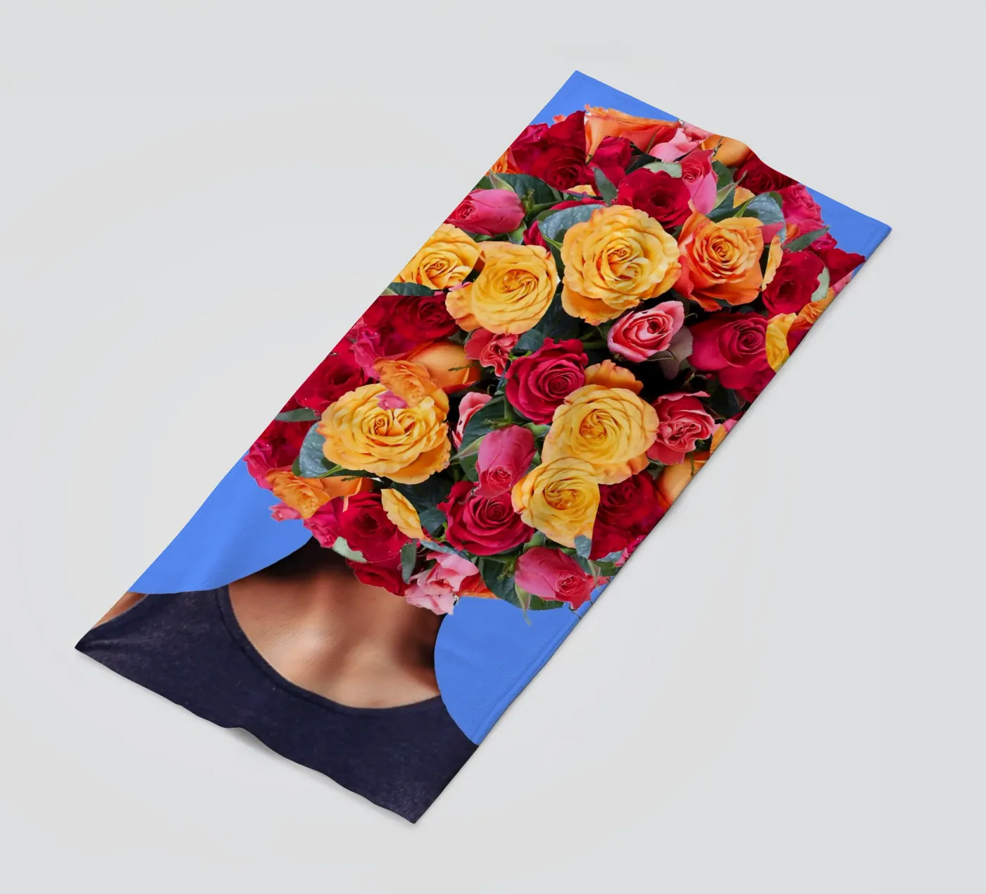 Afro Threads strandhanddoek van Mathudace Créas