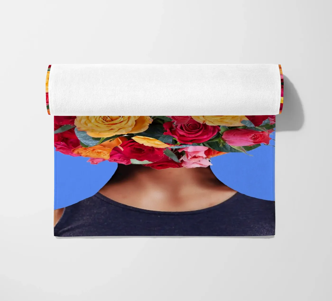 Afro Threads strandhanddoek van Mathudace Créas