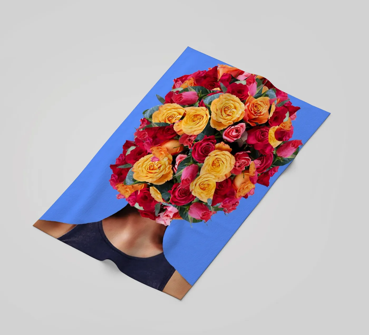 Afro Threads strandhanddoek van Mathudace Créas