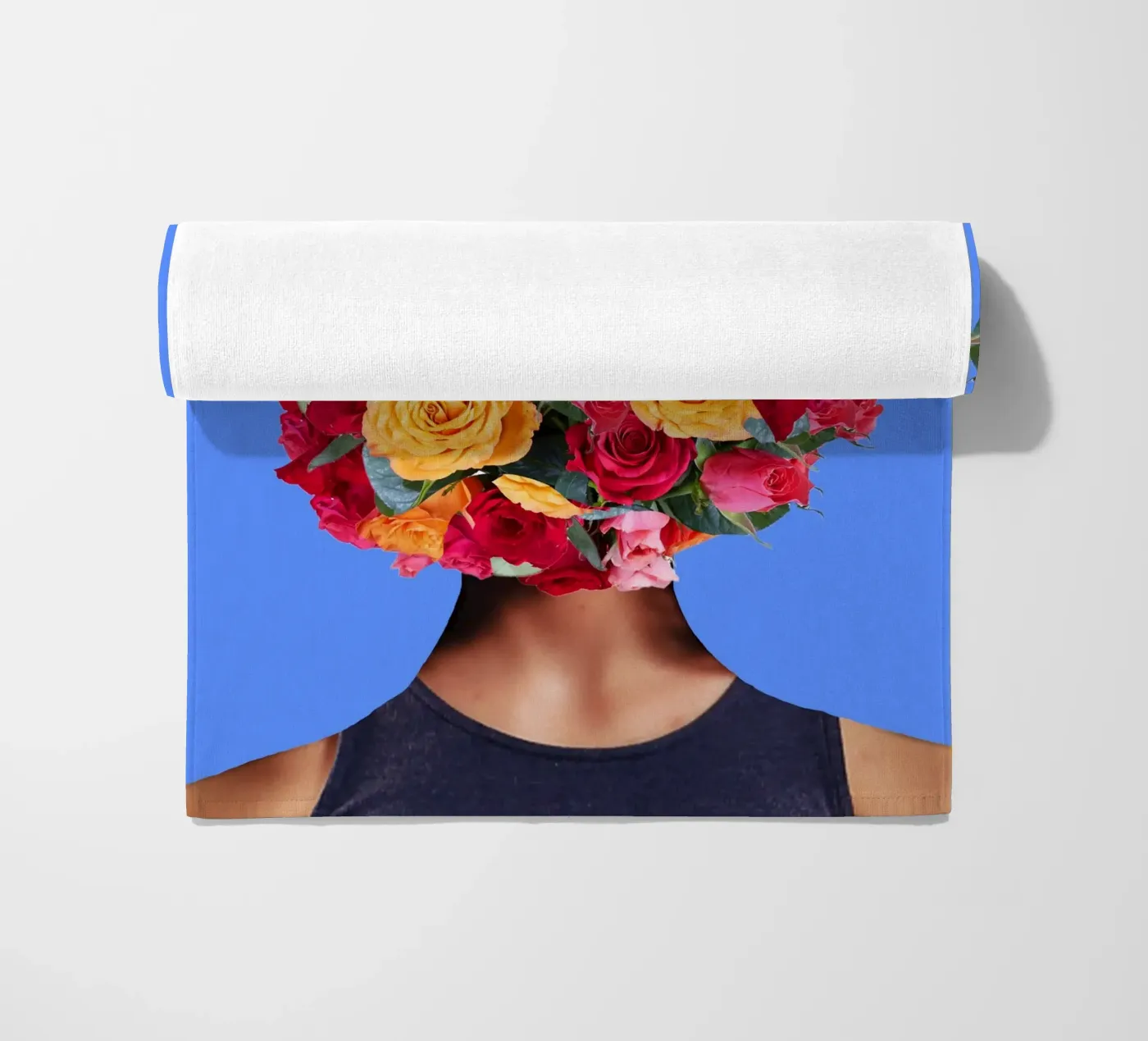 Afro Threads strandhanddoek van Mathudace Créas