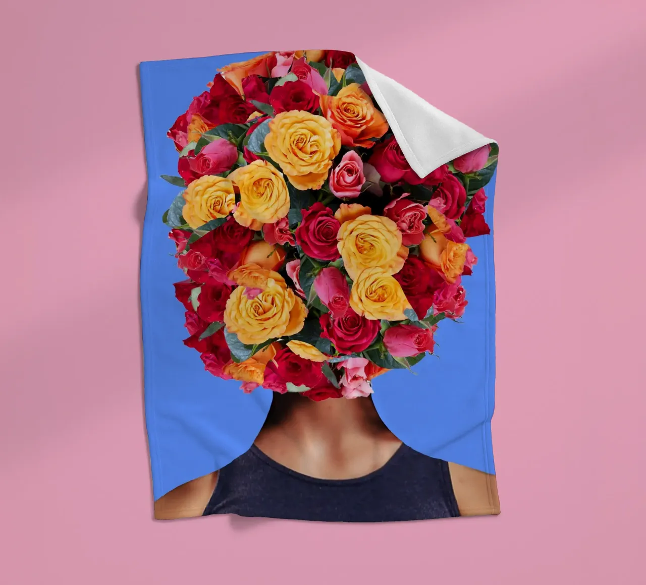 Afro Threads coperta in pile da Mathudace Créas