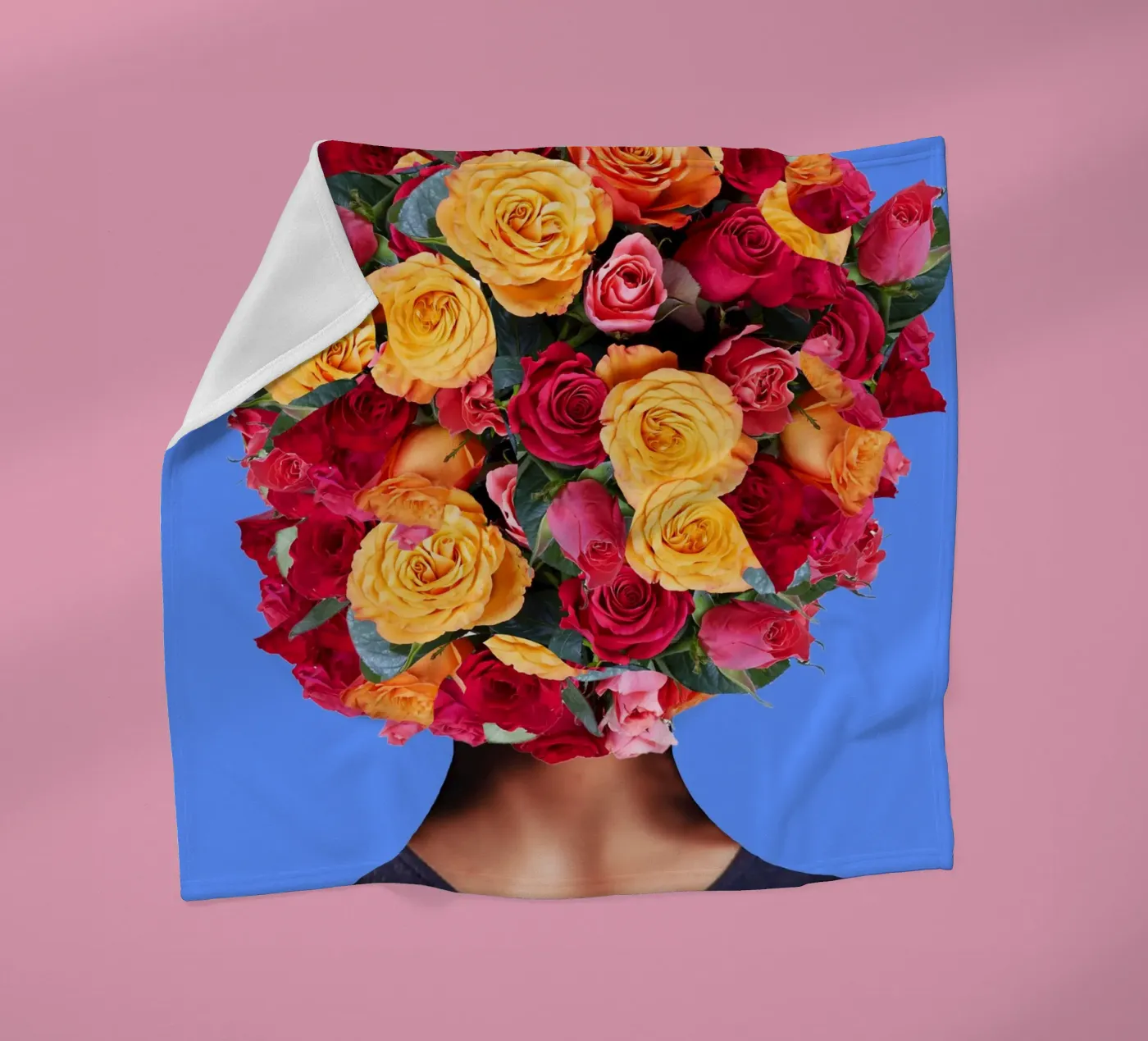 Afro Threads plaid polaire de Mathudace Créas