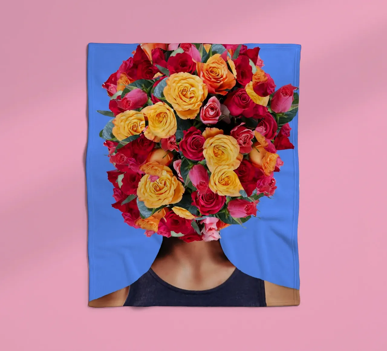 Afro Threads coperta in pile da Mathudace Créas