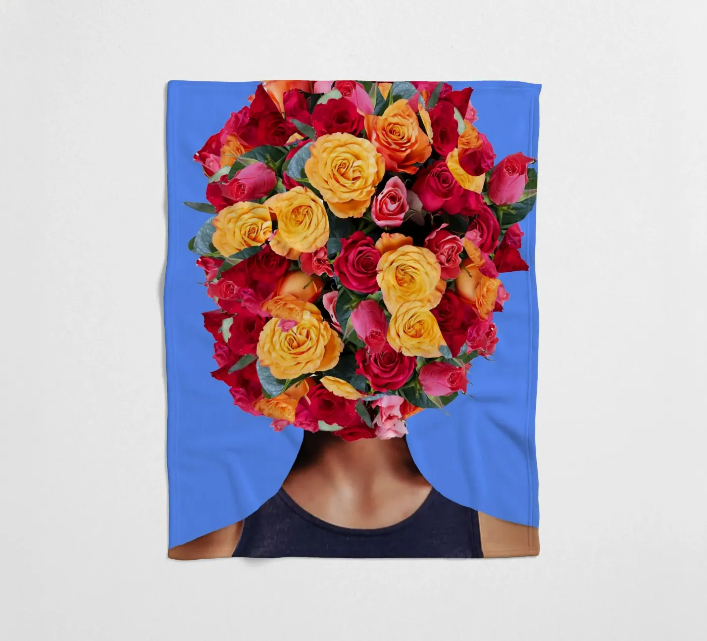 Afro Threads plaid polaire de Mathudace Créas