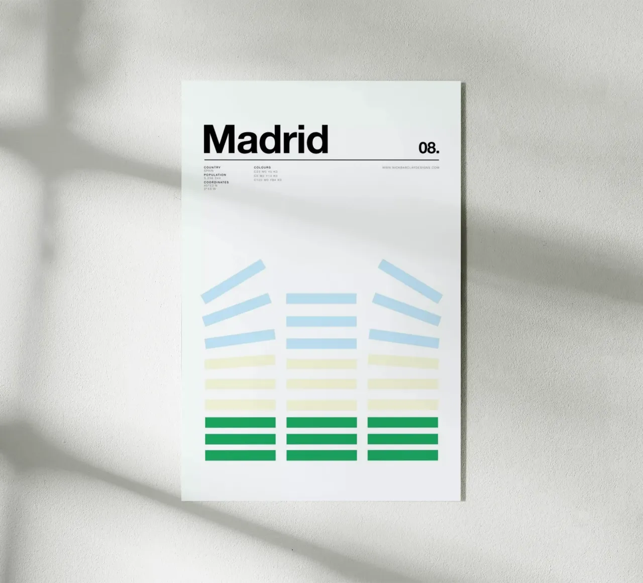 Madrid plexiglass da Nick Barclay