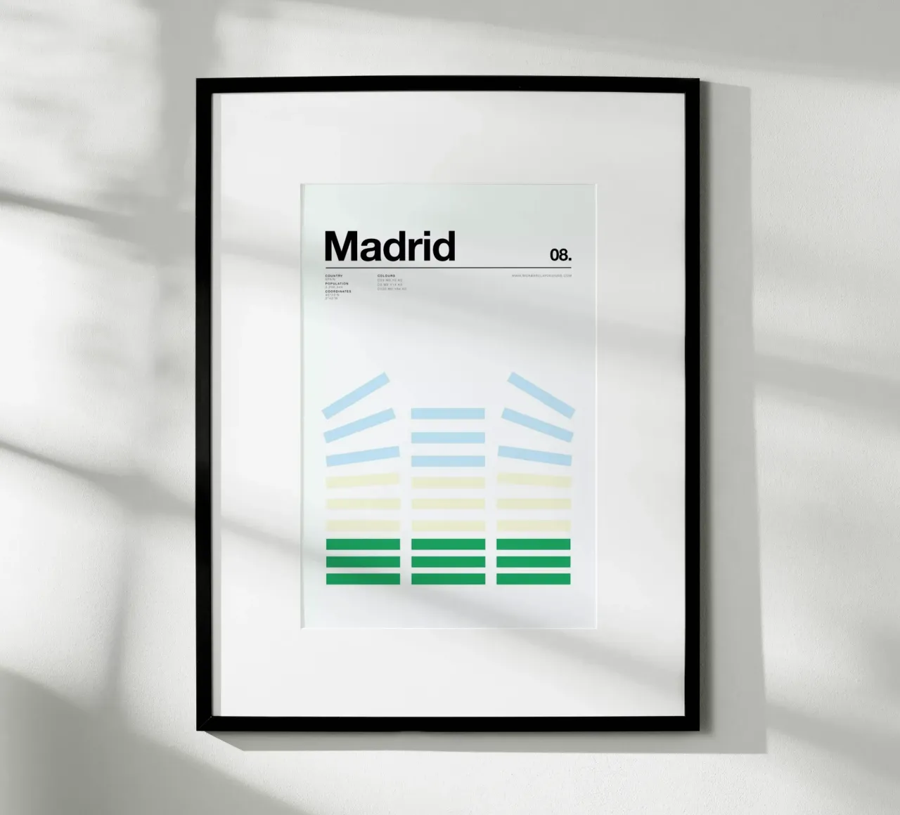 Madrid poster de Nick Barclay
