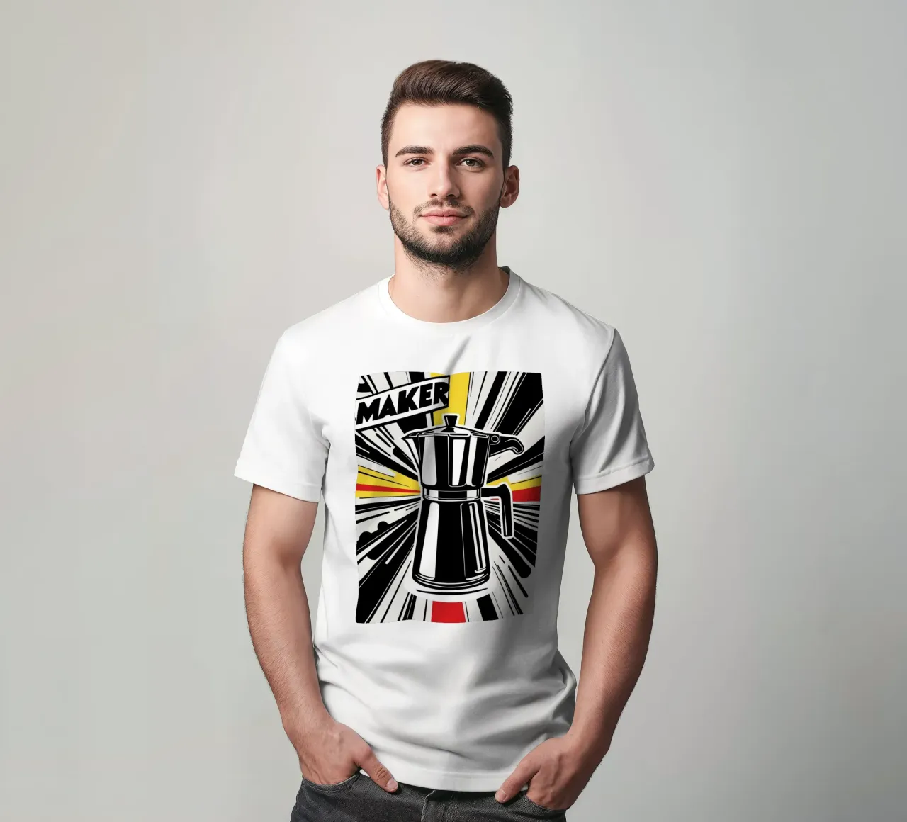 Caffè POP t-shirt da Rezh creations