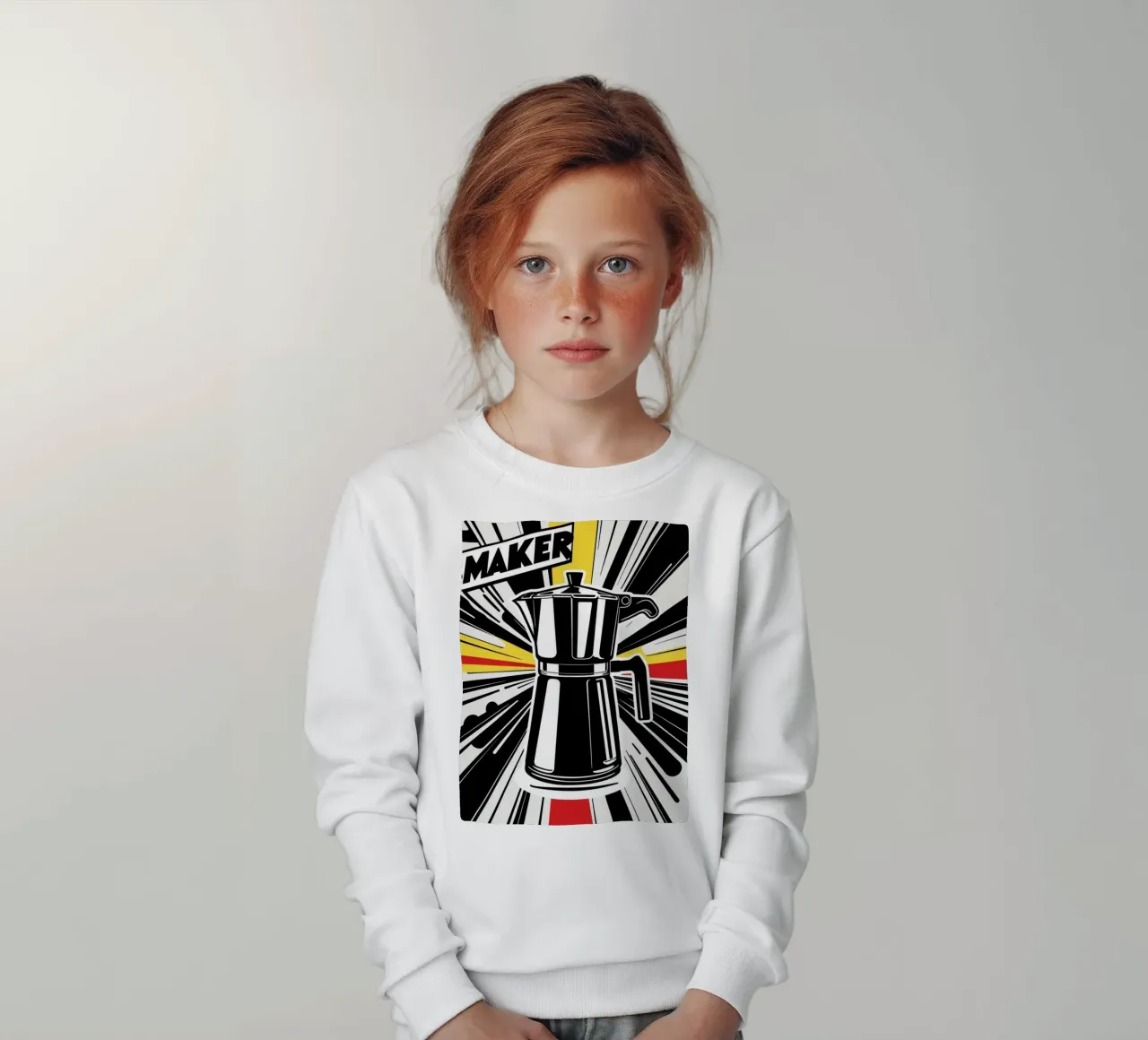 Caffè POP felpa bambino da Rezh creations