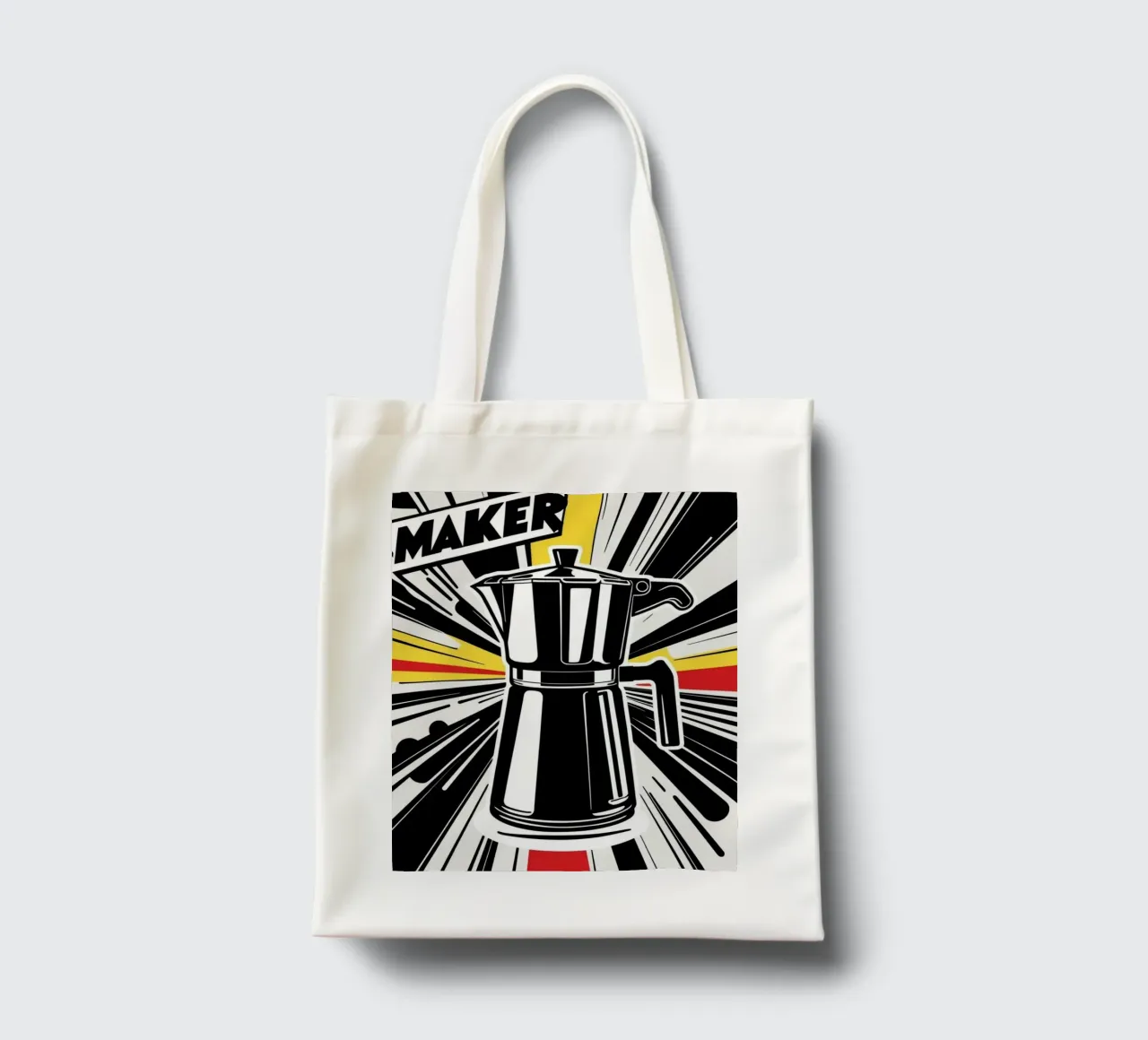 Caffè POP borsa in juta da Rezh creations