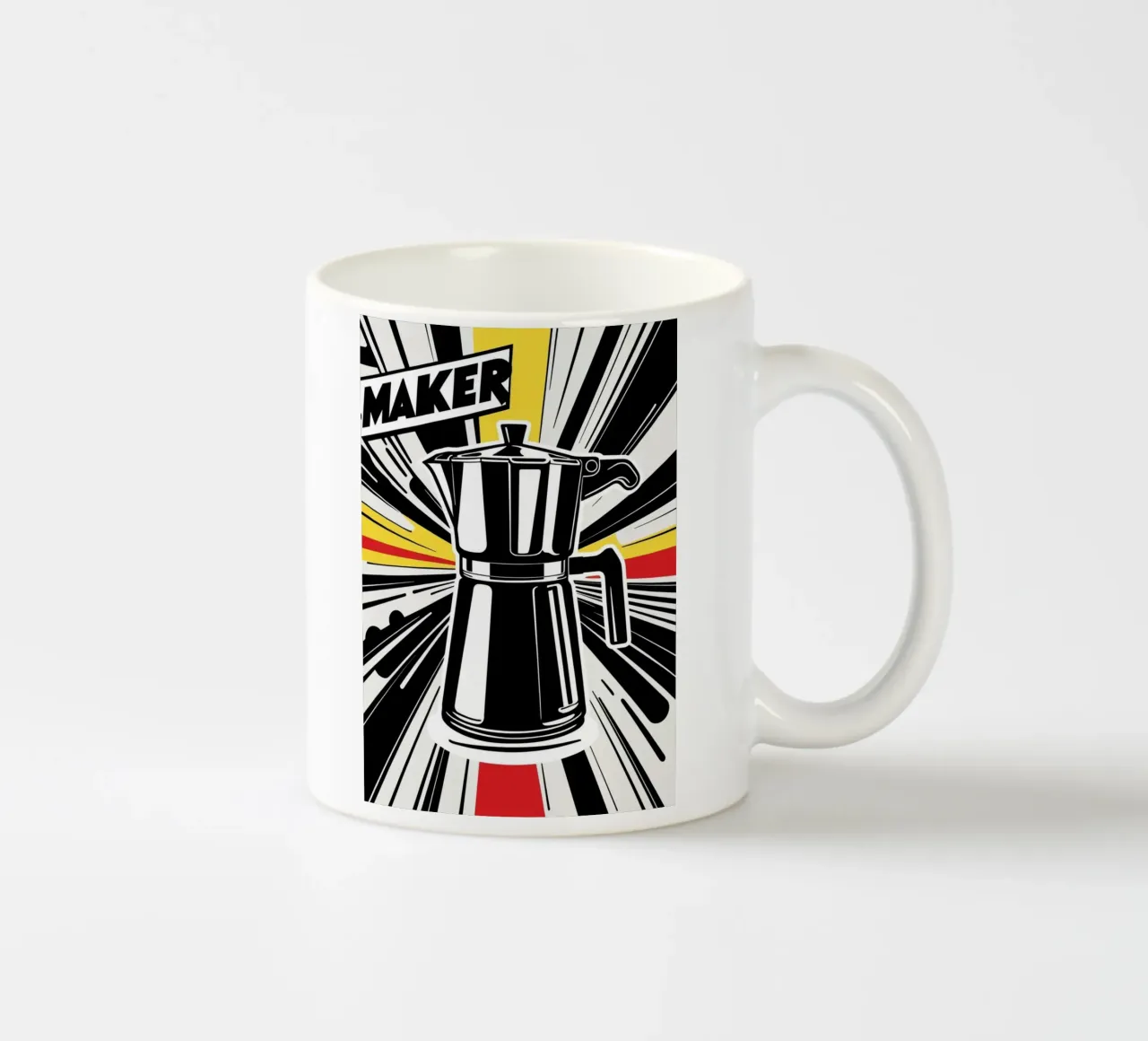 Caffè POP tazza in ceramica da Rezh creations