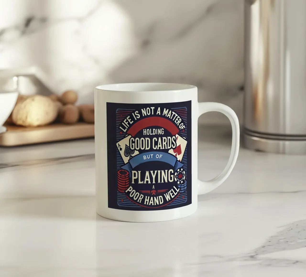Pro Poker Player tazza in ceramica da Motivate-Today