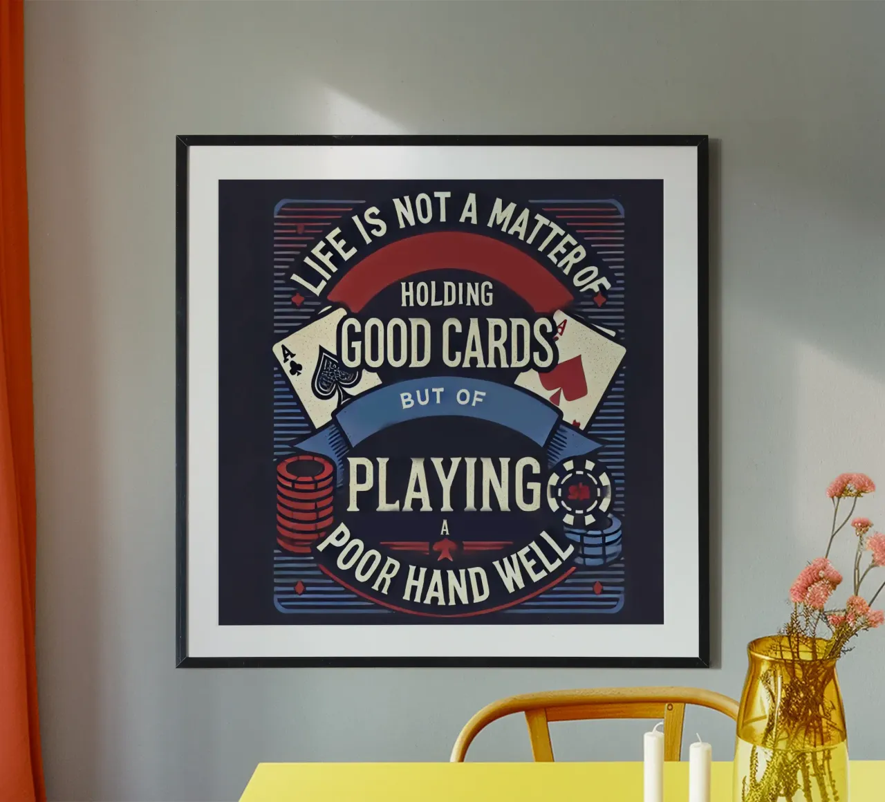 Pro Poker Player carta hahnemühle da Motivate-Today