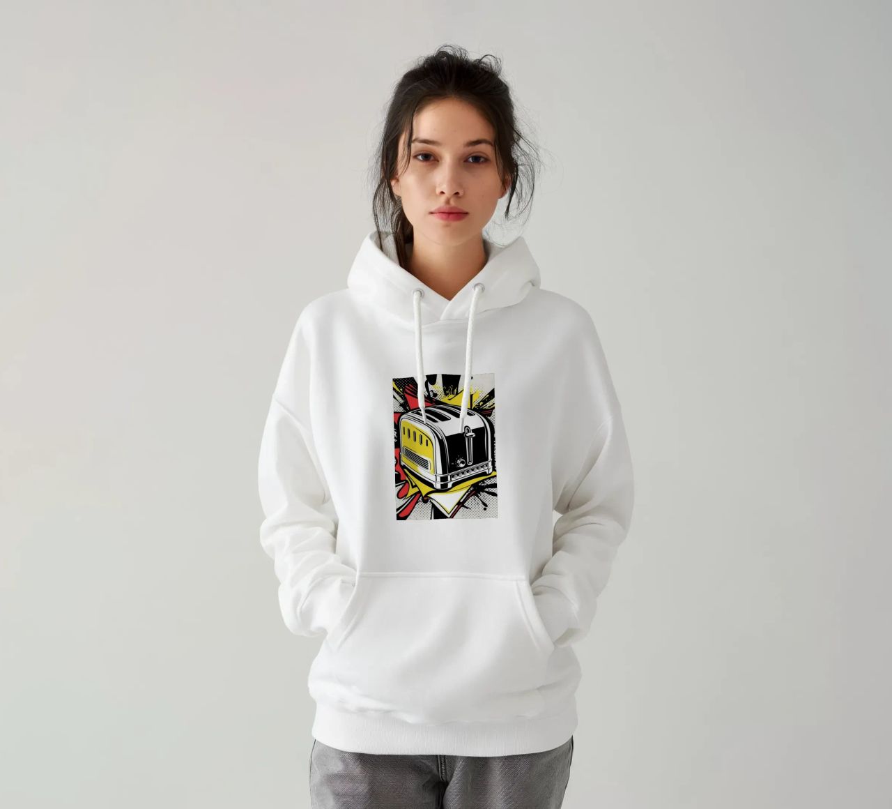 Tostapane POP felpa con cappuccio da Rezh creations
