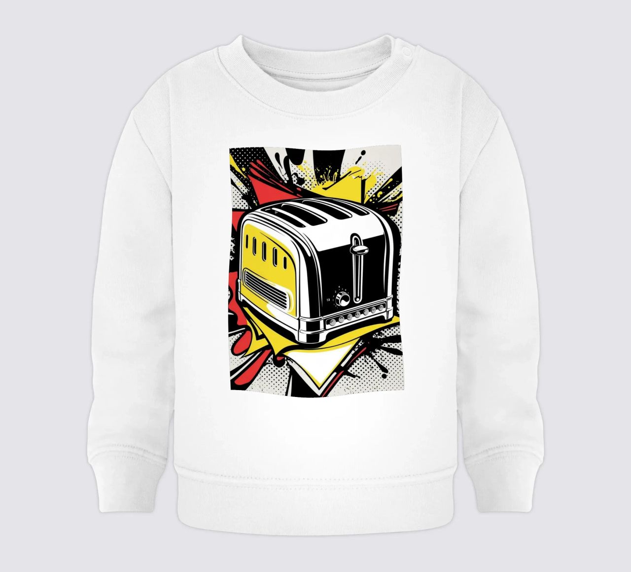 Tostapane POP felpa neonato da Rezh creations