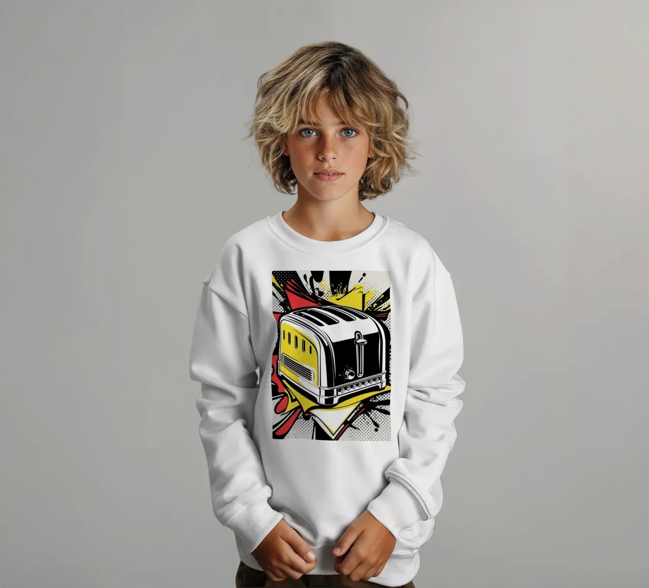 Toaster POP kids sweatshirt by Rezh creations