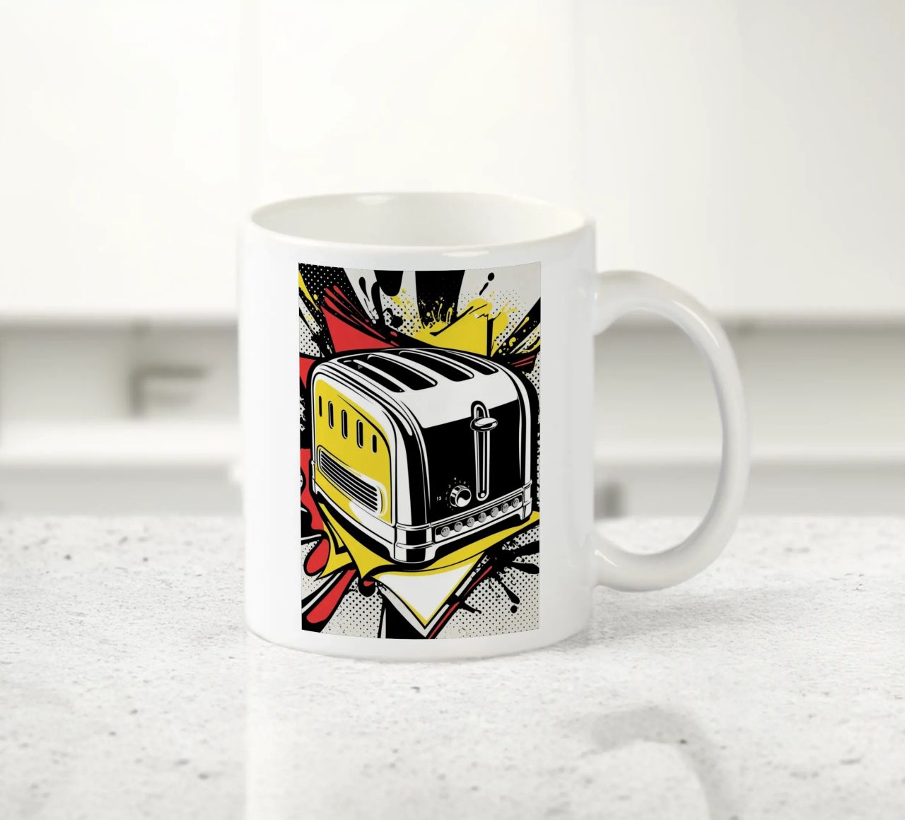 Tostapane POP tazza in ceramica da Rezh creations
