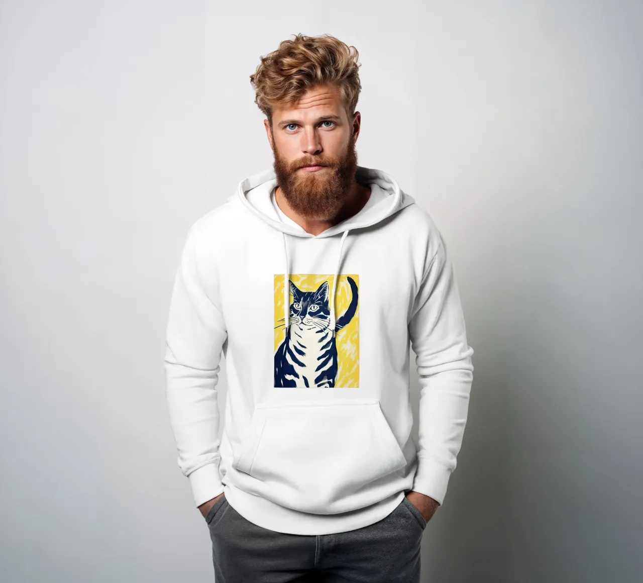 Zampe eleganti felpa con cappuccio da DaarbyN